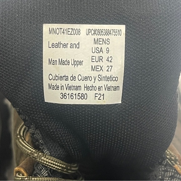 Ozark Trail size 9 Brown and Black Hiking Boots - Picture 7 of 7